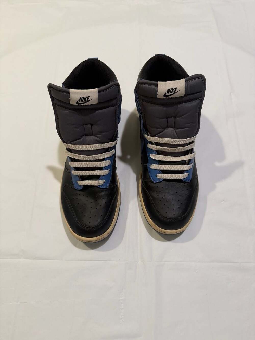 Nike Dunk High North 'Black Varsity Blue Flint Grey' 2009 Sneakers Size 10 - Picture 2 of 7